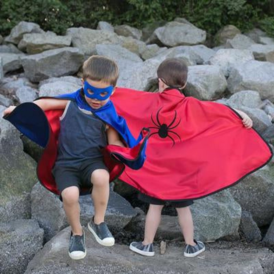 Toys Great pretenders Pre-School | Great Pretenders Reversible Adventure Cape With Mask