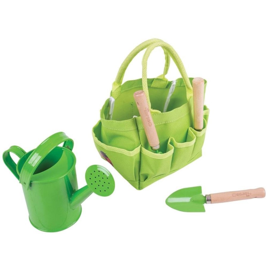 Toys Bigjigs Toys Gardening | Bigjigs Wooden Gardening Set