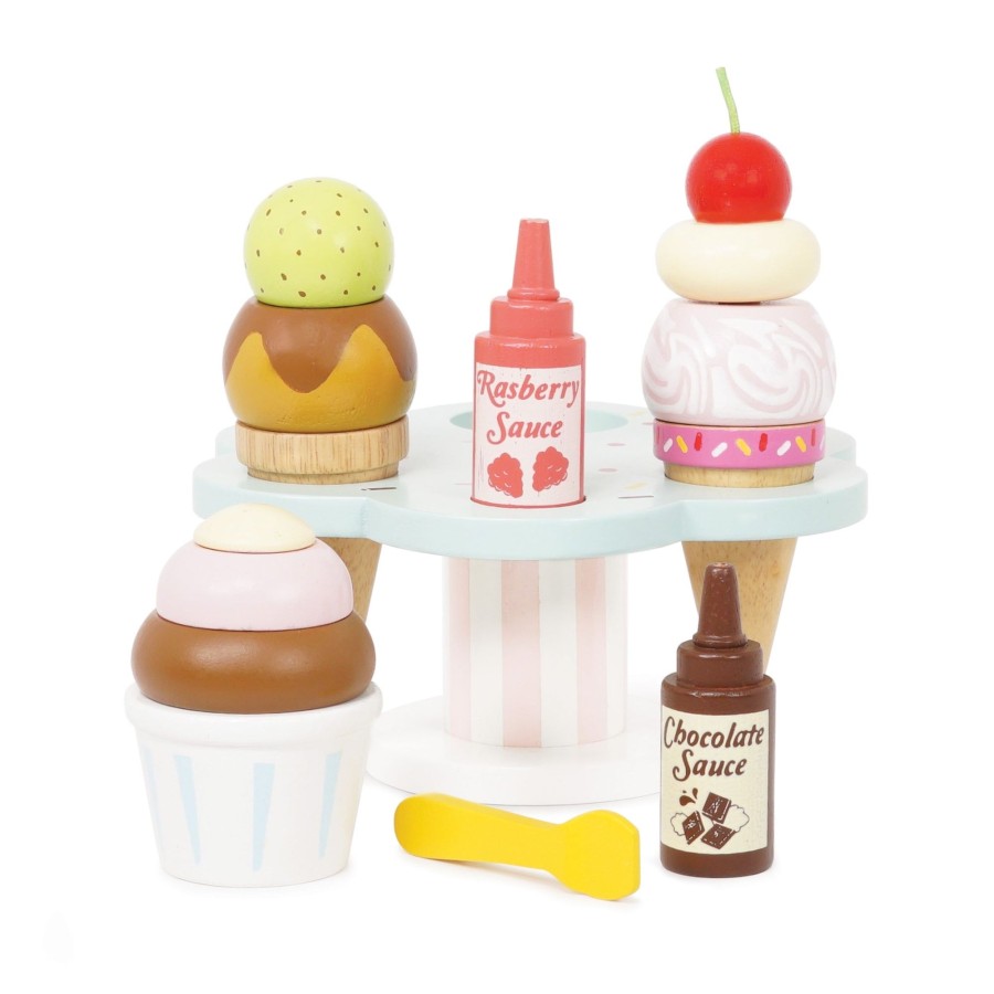 Toys Le Toy Van Wooden Play Food | Le Toy Van Carlo'S Gelato