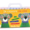 Arts & Craft Chevron Down Icon moulin roty | Moulin Roty Box Of 24 Wax Crayons