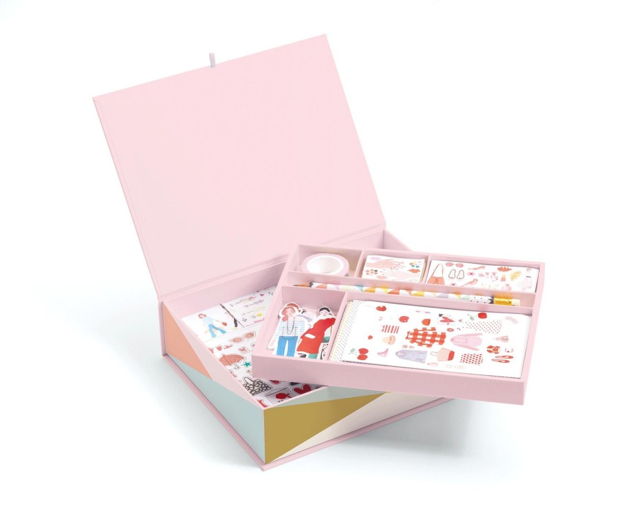 Toys Djeco Games & Books | Djeco Stationary Box By Tinou