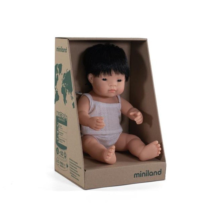 Toys Miniland Dolls | Miniland Toddler Doll Boy 38Cm