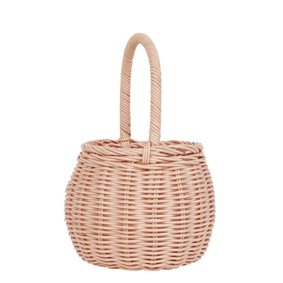 Accessories Chevron Down Icon Olli Ella | Olli Ella Berry Basket Rose