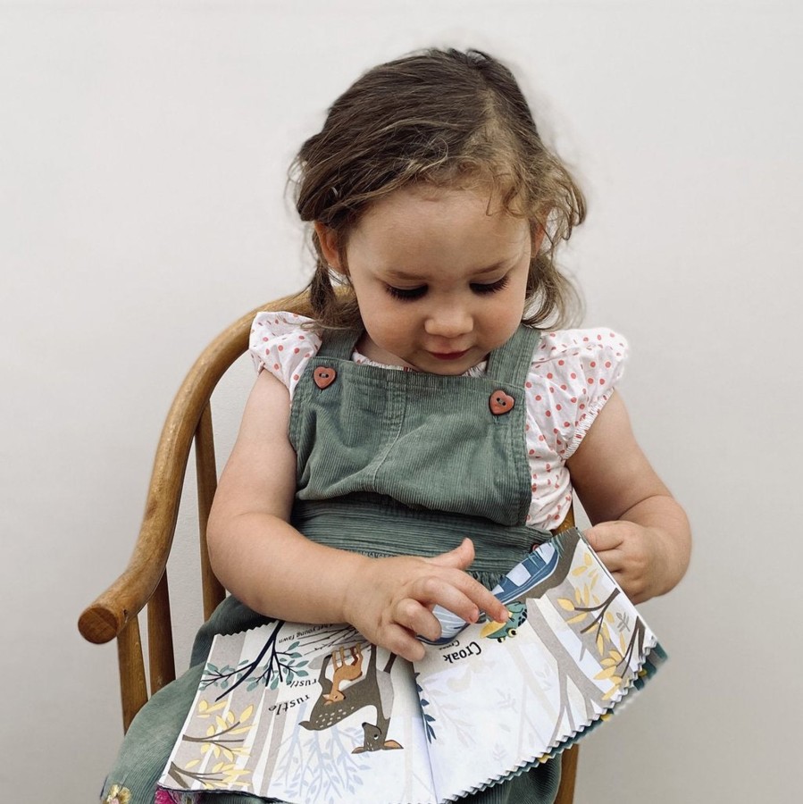 Toys Tender Leaf Toys Gifts Under £25 | Threadbear Designs The Woodland Hush Rag Book