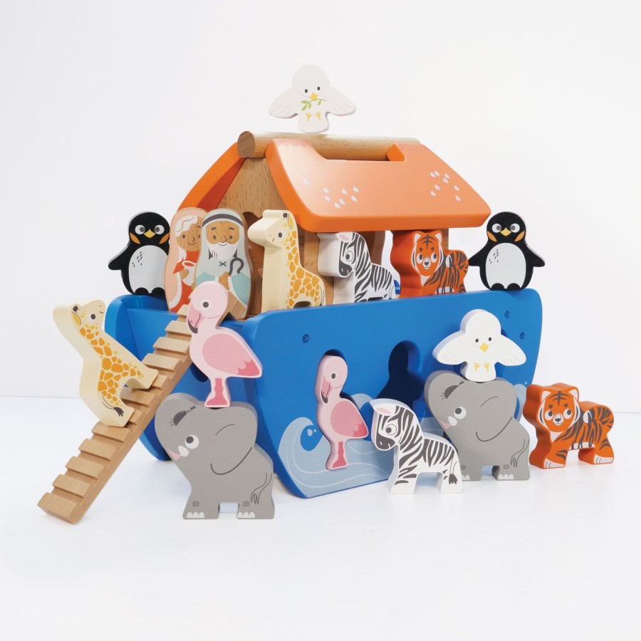 Toys Le Toy Van Farms, Animals & Accessories | Le Toy Van Noah'S Ark Shape Sorter