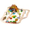 Toys Bigjigs Toys Pre-School | Bigjigs Dinosaur Train Set