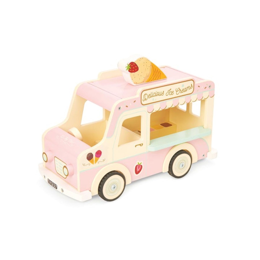 Toys Le Toy Van Garages & Cars | Le Toy Van Dolly Ice Cream Van