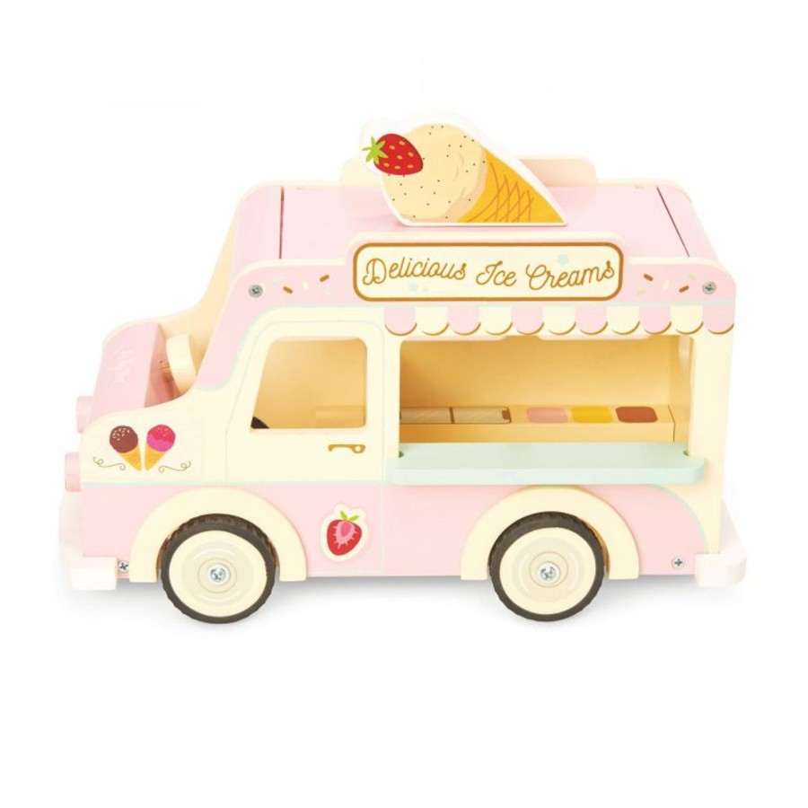 Toys Le Toy Van Garages & Cars | Le Toy Van Dolly Ice Cream Van