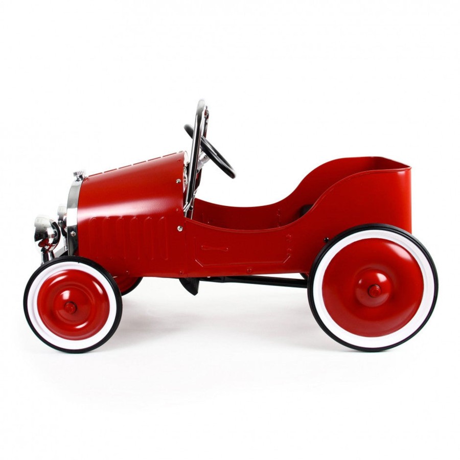 Toys Baghera Cars And Trucks | Baghera Classic Red Pedal Car