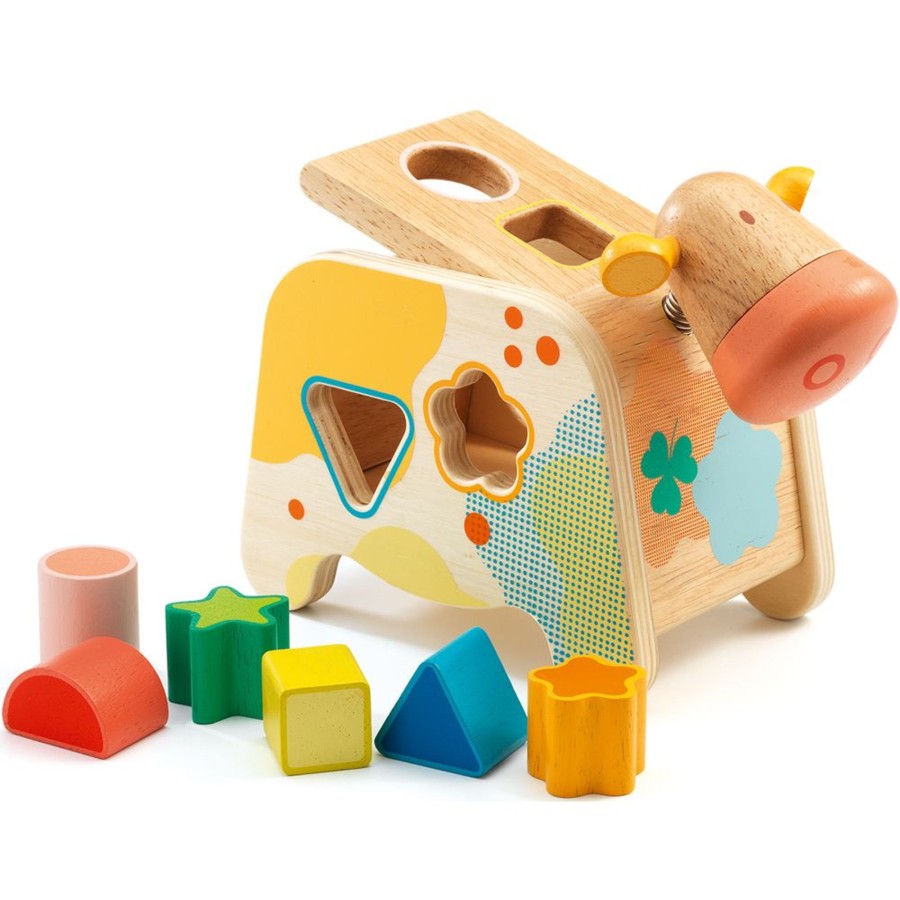 Toys Djeco Puzzles And Blocks | Djeco Wooden Shape Sorter