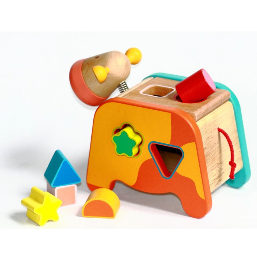 Toys Djeco Puzzles And Blocks | Djeco Wooden Shape Sorter