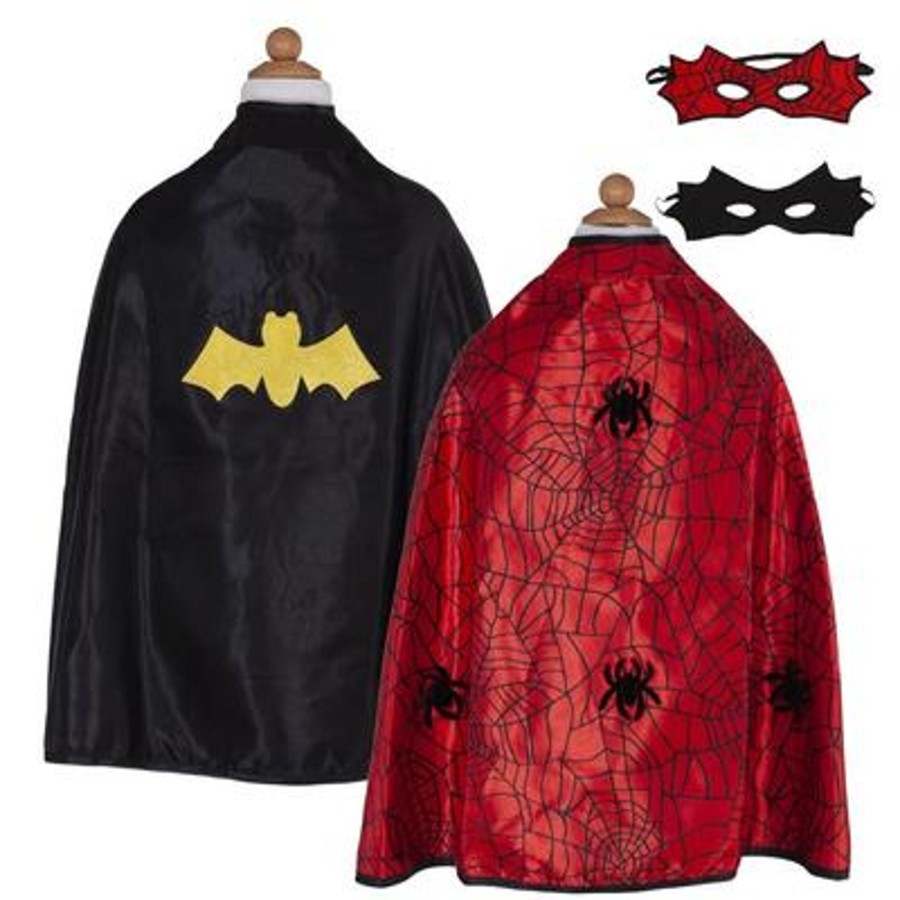 Accessories Chevron Down Icon Great pretenders | Great Pretenders Reversible Spider/Bat Cape