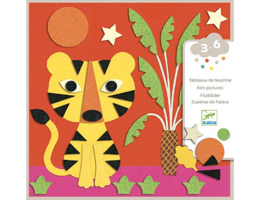 Toys Djeco Gifts Under £25 | Djeco Felt Collage Sweet Nature