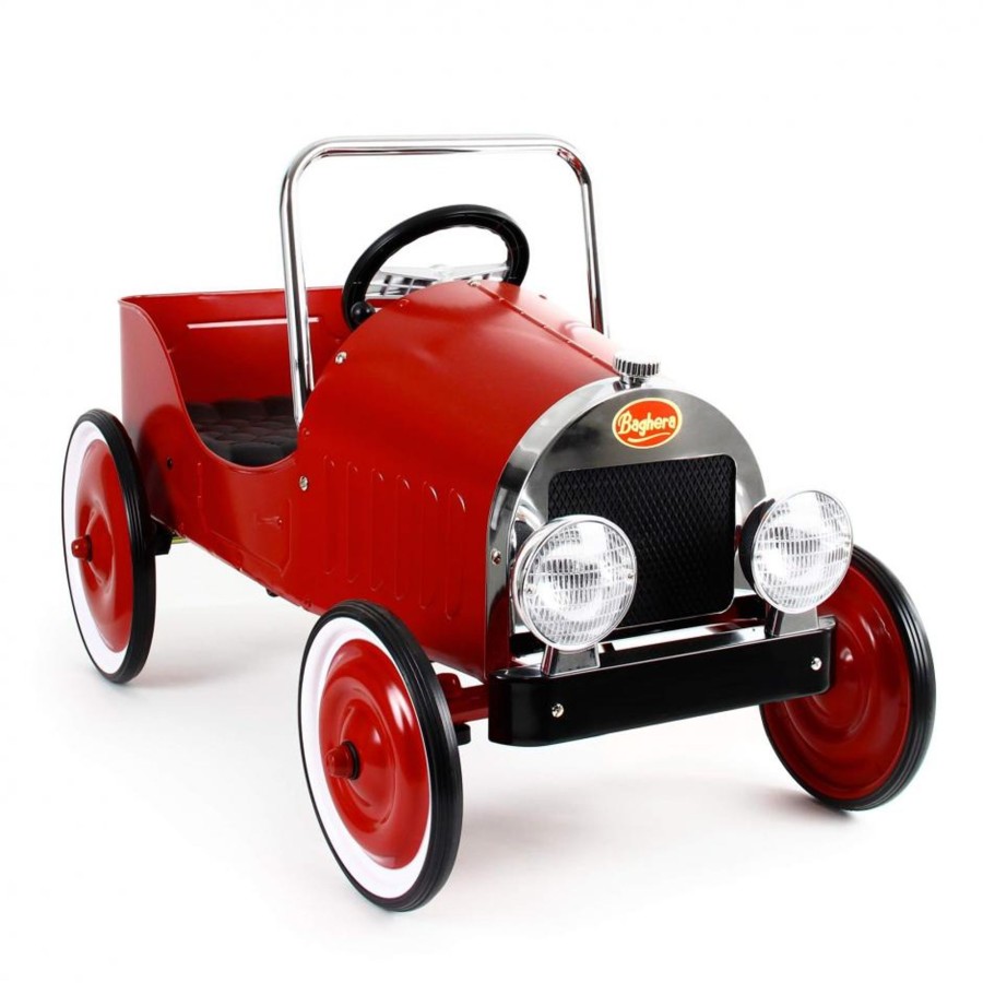 Toys Baghera Trike & Ride On Toys | Baghera Classic Red Pedal Car