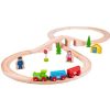 Toys Bigjigs Toys Vehicles And Accessories | Bigjigs Wooden Train Set