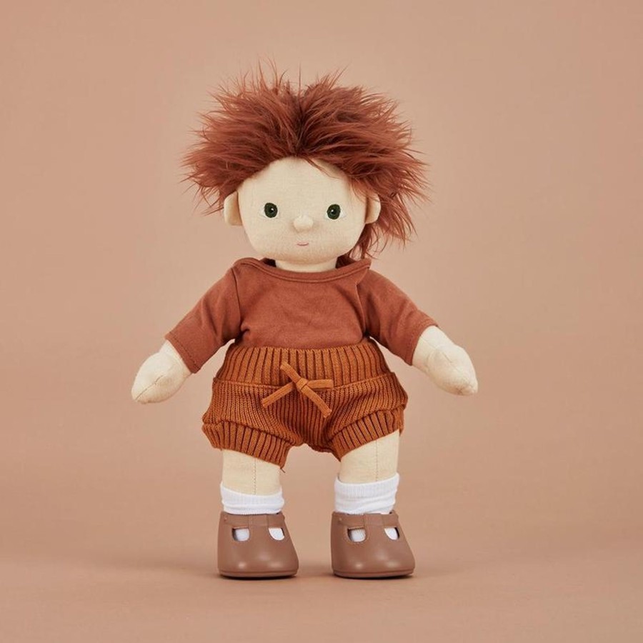 Toys Olli Ella Dolls | Dinkum Doll Snuggly Set Toffee