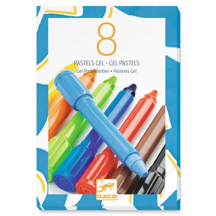 Arts & Craft Chevron Down Icon Djeco | Djeco 8 Gel Pastel Pens