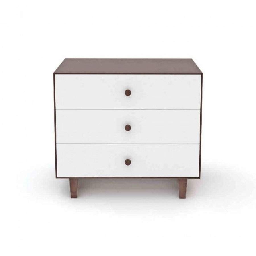 Interiors Chevron Down Icon Oeuf NYC | Oeuf Nyc Rhea 3 Drawer Dresser Walnut