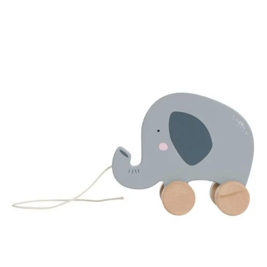 Toys Little Dutch Pull Along Toys | Little Dutch Pull Along Elephant