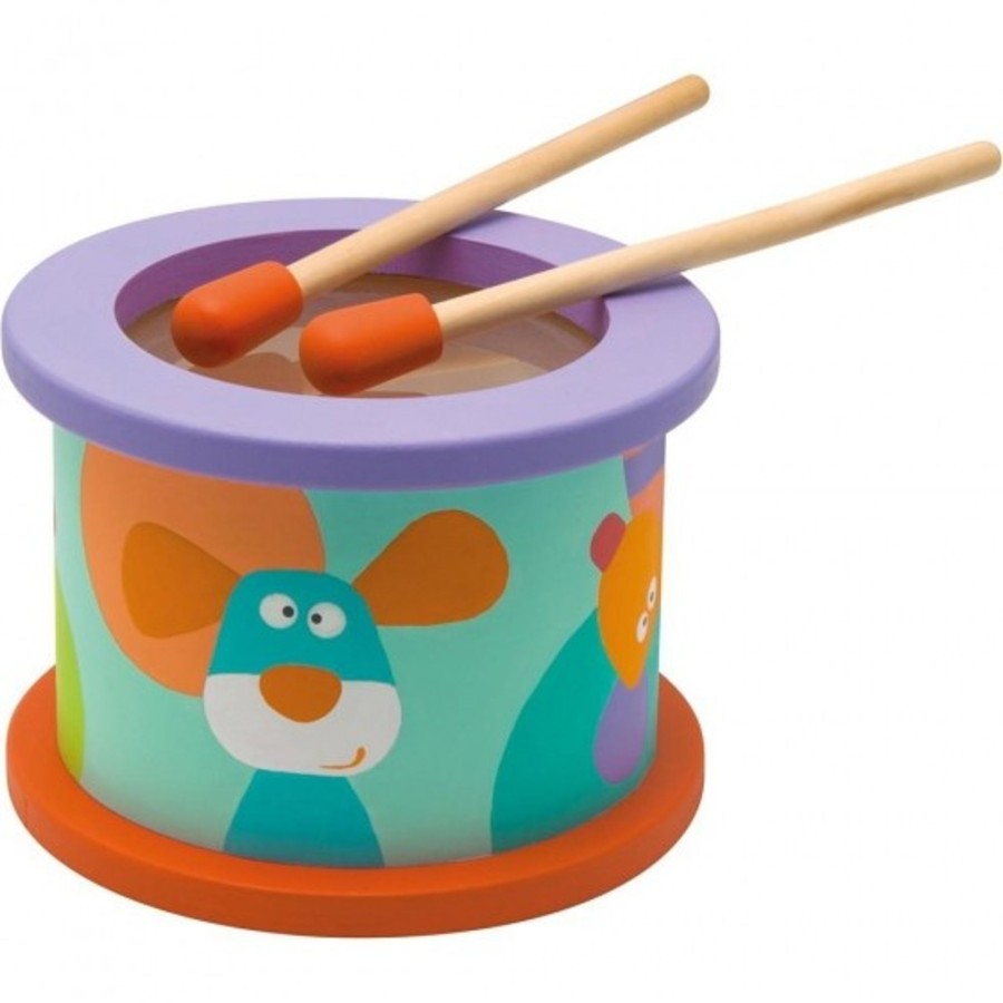 Toys Sevi Musical Toys | Sevi Wooden Drum