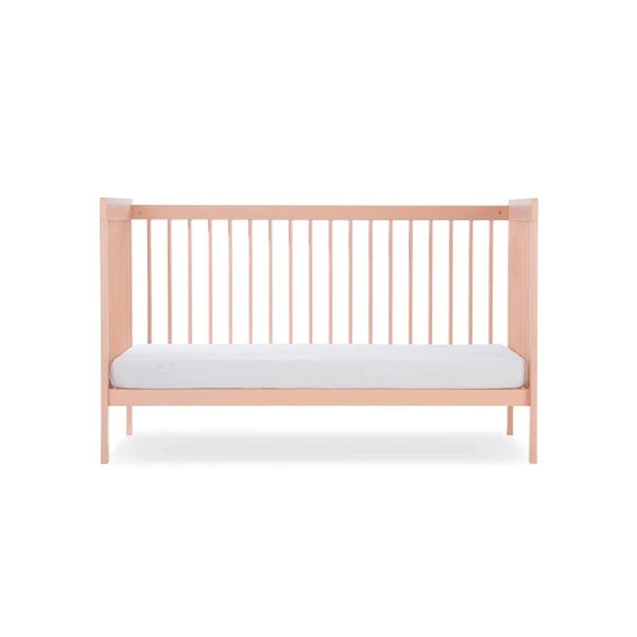 Toys Cottage Toys Wooden Dolls Prams, Cots & Highchairs | Nola Cot Bed Blush Pink