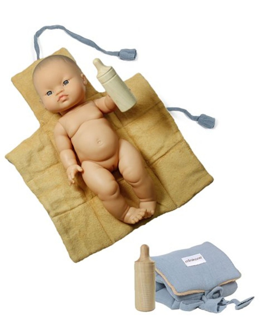 Toys Minikane Dolls | Minikane Doll Changing Mat And Bottle Set