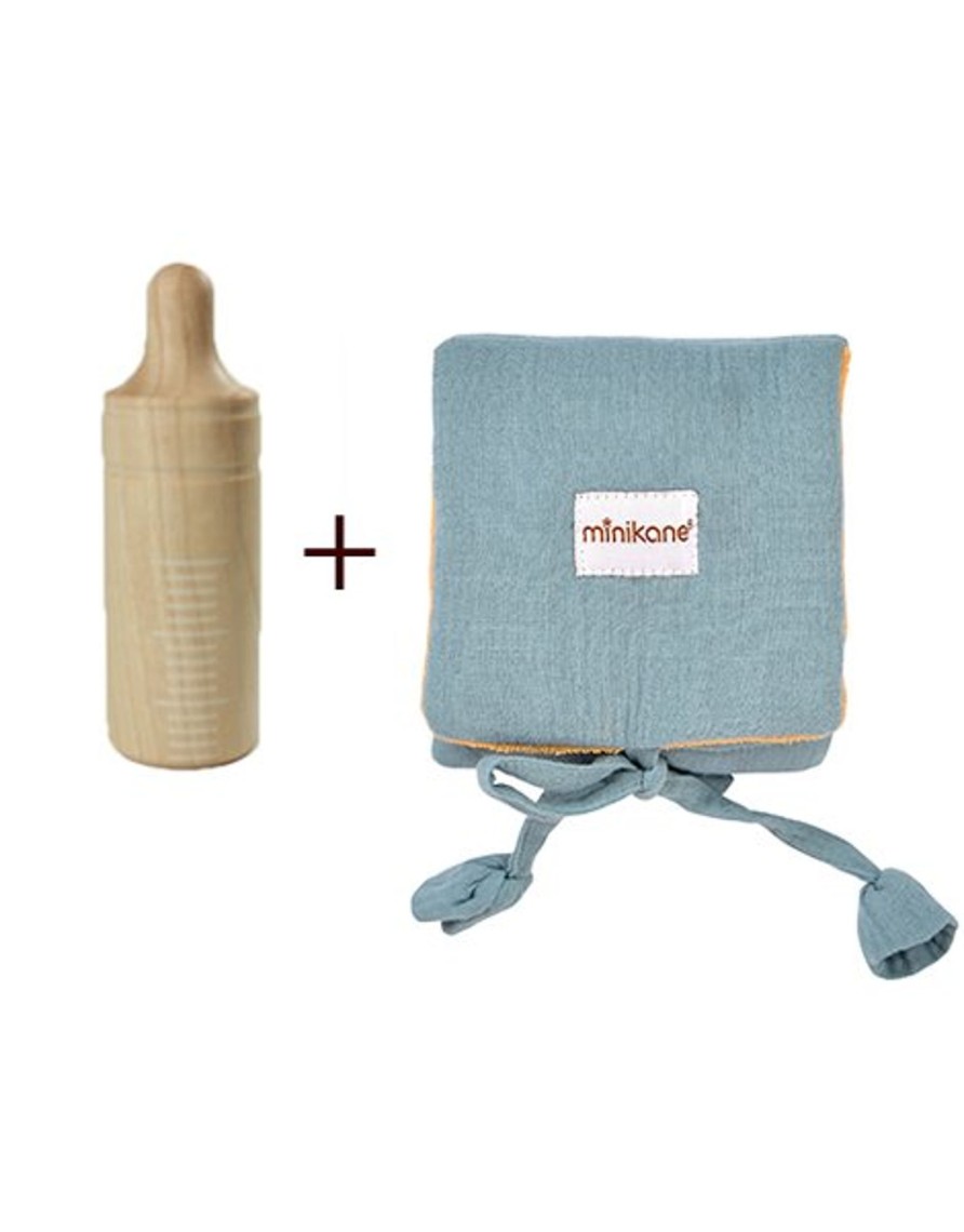 Toys Minikane Dolls | Minikane Doll Changing Mat And Bottle Set