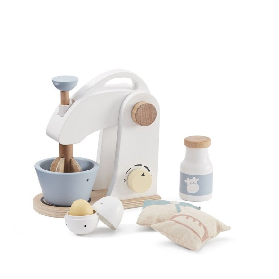 Toys Kids Concept Wooden Play Food | Kids Concept Mixer Set