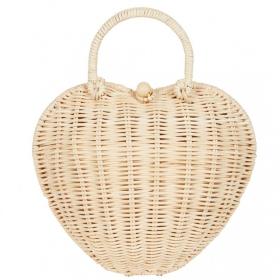 Accessories Chevron Down Icon Olli Ella | Olli Ella Luv Ya Bag Straw