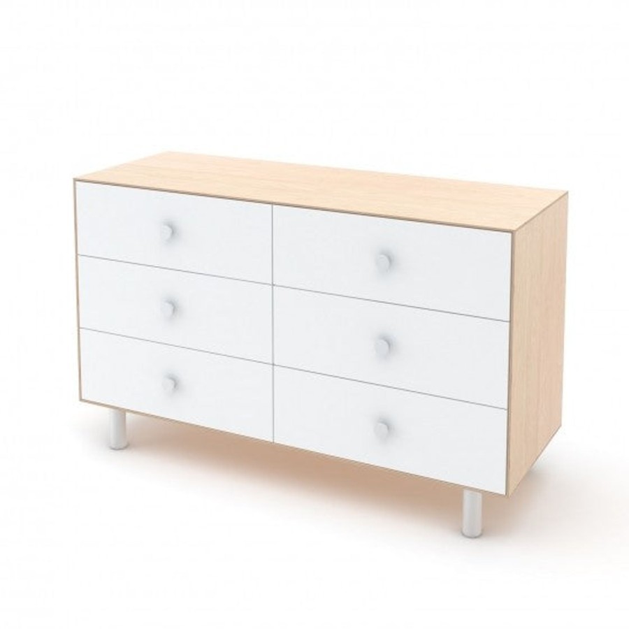 Interiors Chevron Down Icon Oeuf NYC | Oeuf Nyc Merlin 6 Drawer Dresser Birch