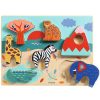 Toys Djeco Gifts Under £25 | Djeco Wooden Puzzle Savanna