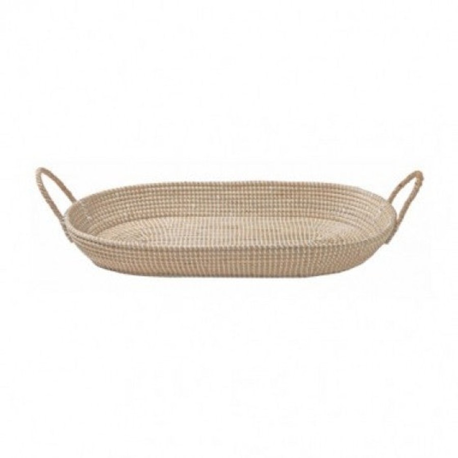 Interiors Chevron Down Icon Olli Ella | Olli Ella Reva Oval Changing Basket