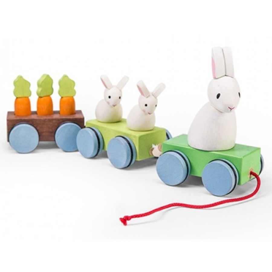 Toys Le Toy Van Pull Along Toys | Le Toy Van Petilou Bunny Train