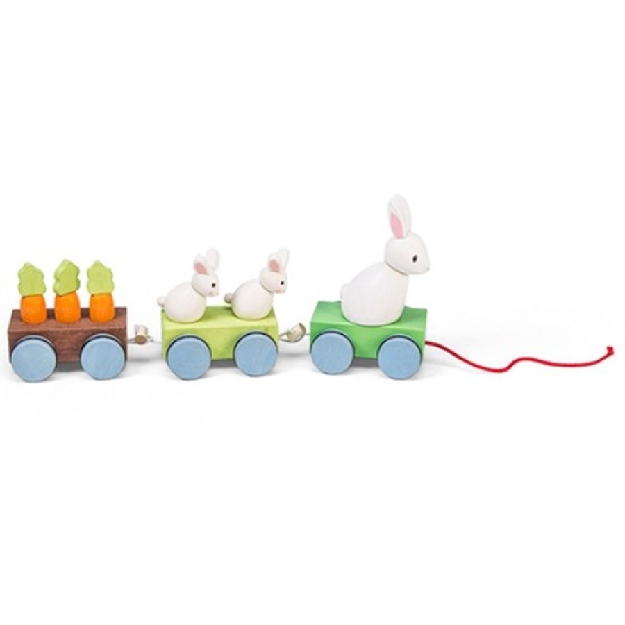 Toys Le Toy Van Pull Along Toys | Le Toy Van Petilou Bunny Train