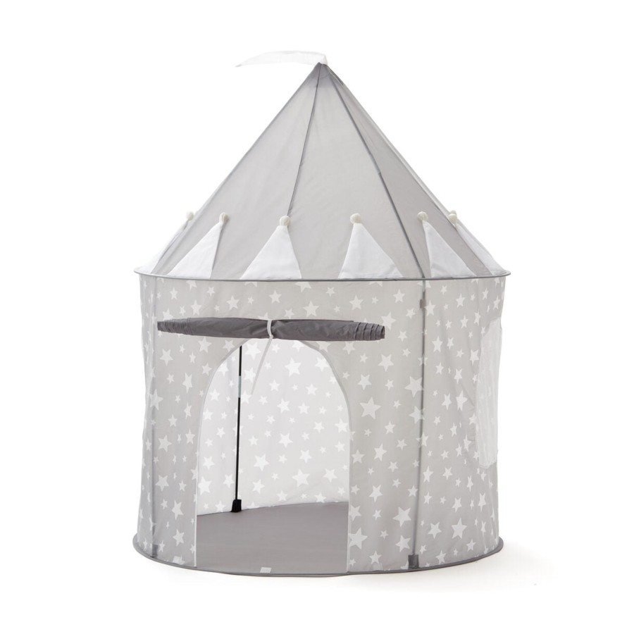 Toys Kids Concept Play Houses And Tents | Kids Concept Play Tent Grey Star