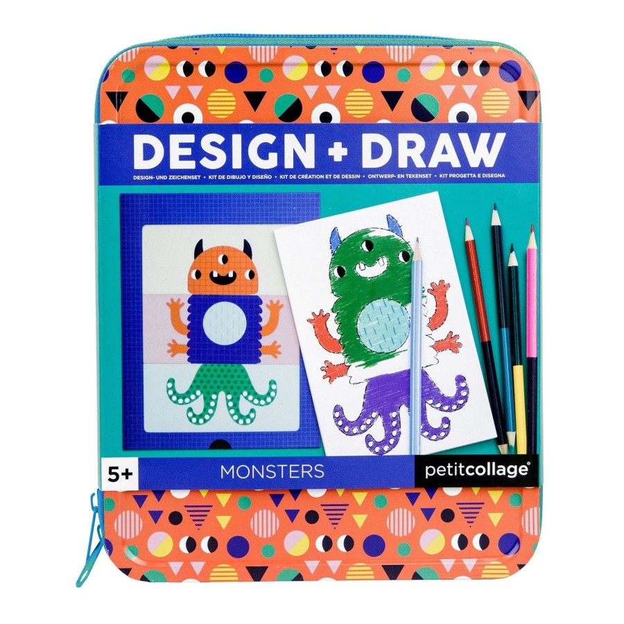 Toys Petit Collage Gifts Under £25 | Petit Collage Design + Draw Monsters