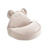 Interiors Chevron Down Icon Wigiwama | Wigiwama Velvet Dusty Beige Bear Beanbag