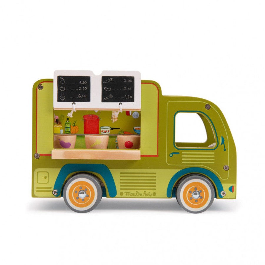 Toys Moulin Roty Cars And Trucks | Moulin Roty Food Truck