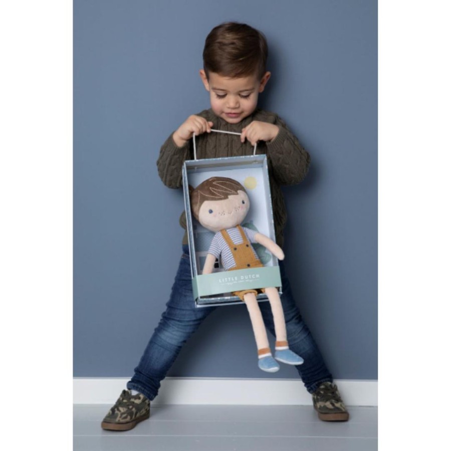 Toys Little Dutch Gifts Under £25 | Little Dutch Cuddle Doll Jim 50Cm