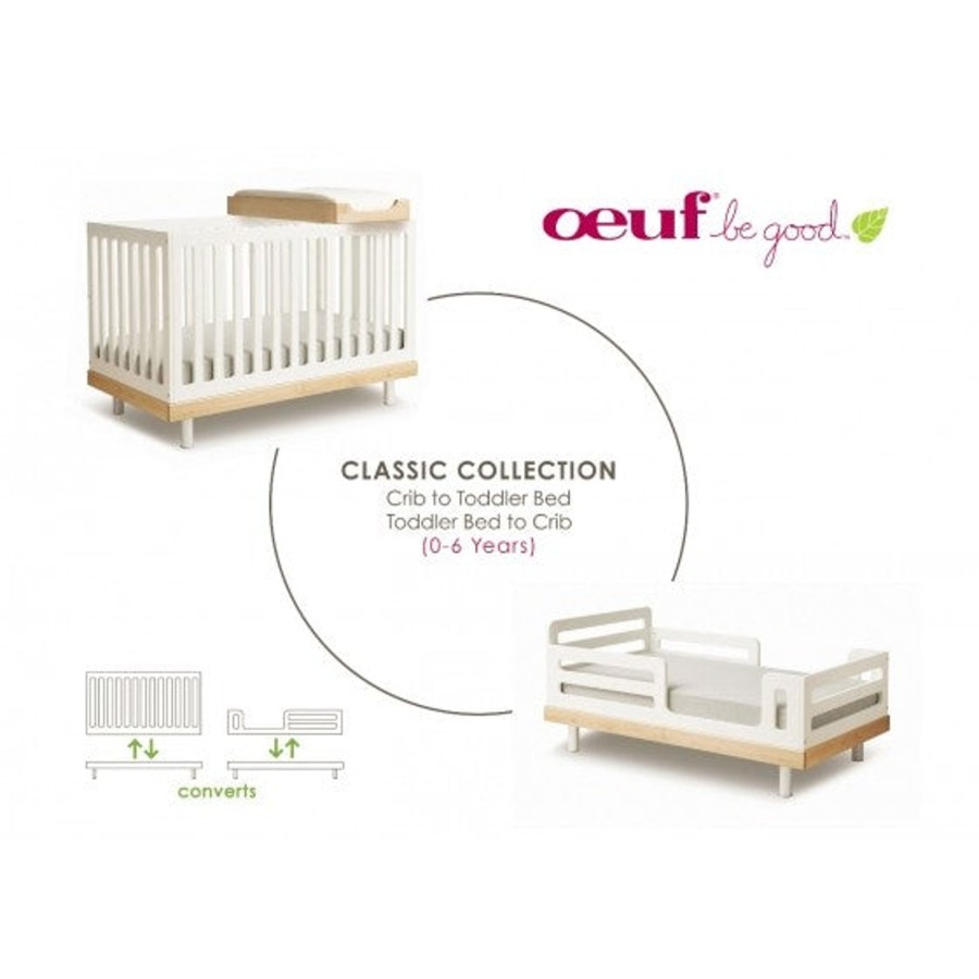 Interiors Chevron Down Icon Oeuf NYC | Oeuf Classic Cot Conversion Kit