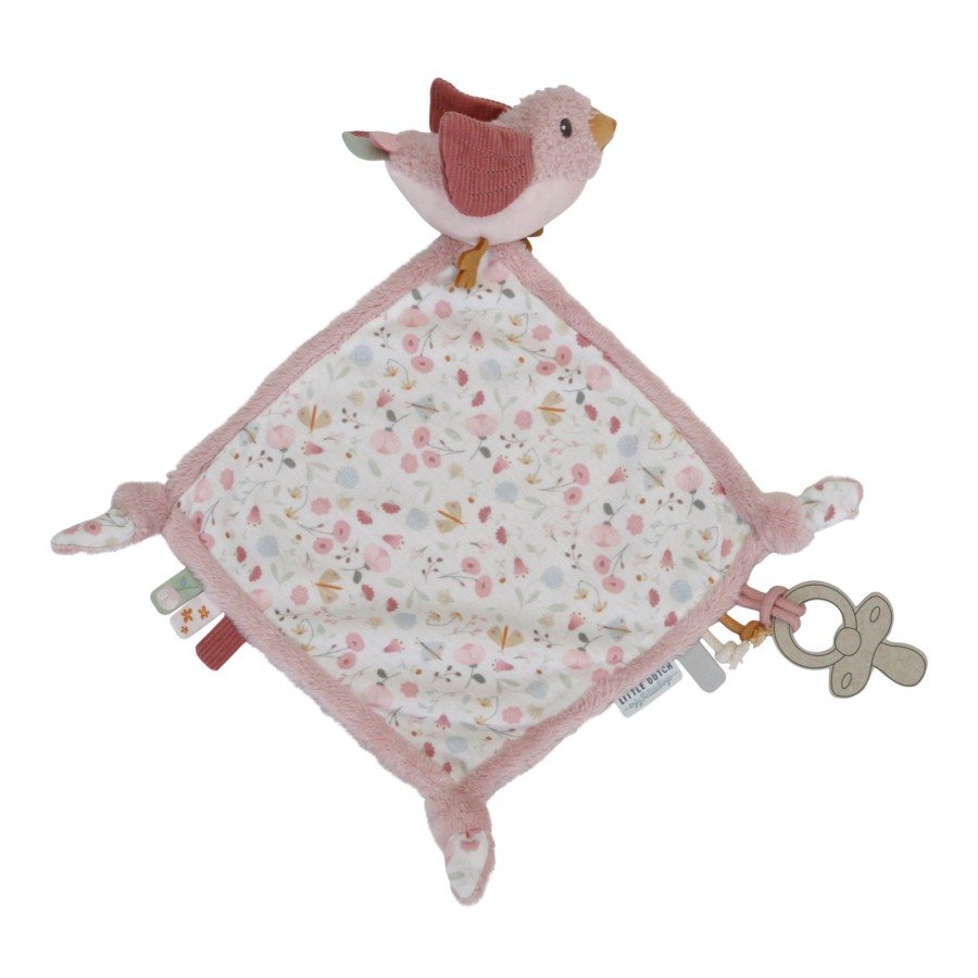 Toys Little Dutch Comforters And Teddies | Little Dutch Cuddle Cloth Flowers And Butterflies