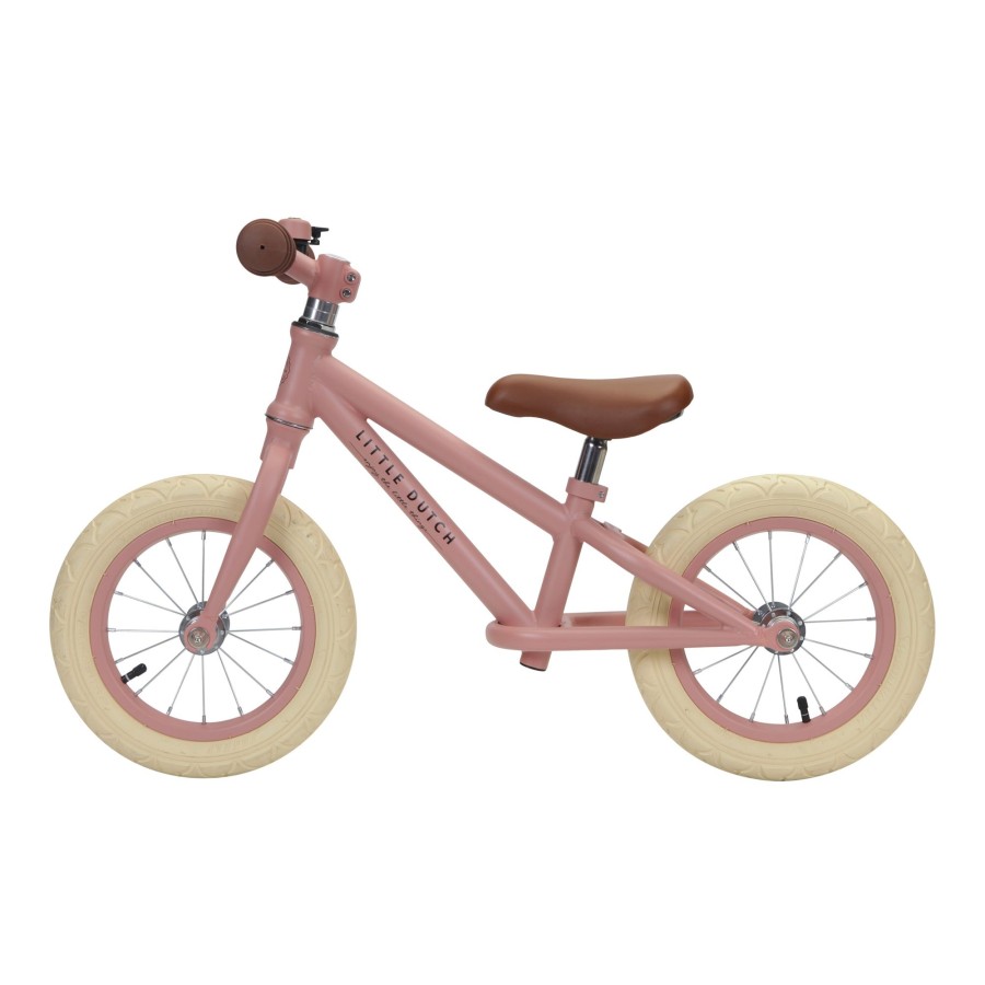 Toys Little Dutch Pre-School | Little Dutch Balance Bike Matte Pink