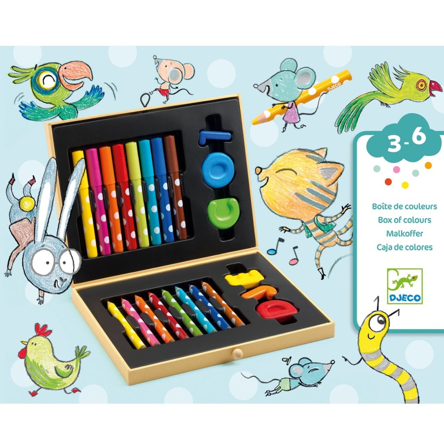 Toys Djeco Pre-School | Djeco Box Of Colours