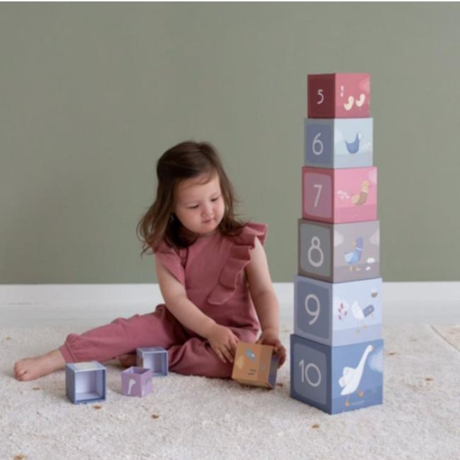 Toys Little Dutch Blocks And Stacking | Little Dutch Stacking Blocks Little Goose