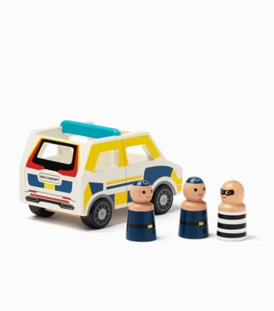 Toys Kids Concept Vehicles And Accessories | Kids Concept Aiden Police Car