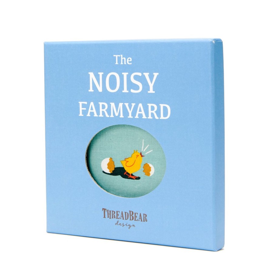 Toys Tender Leaf Toys Gifts Under £25 | Threadbear Designs The Noisy Farmyard Rag Book