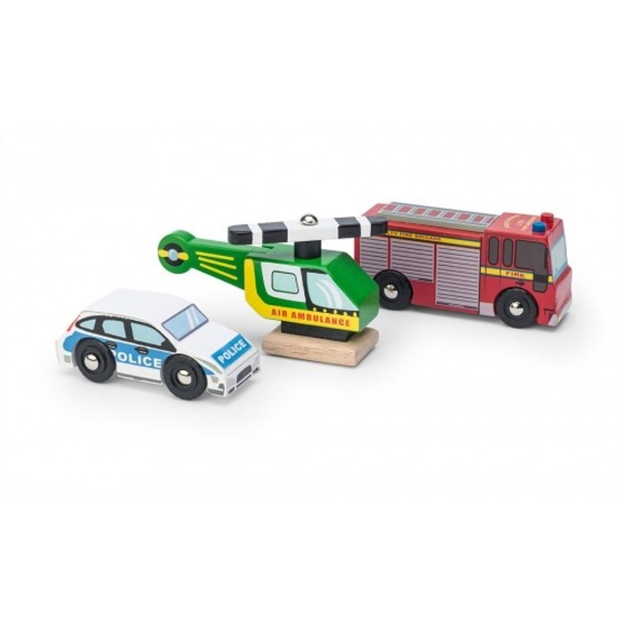 Toys Le Toy Van Garages & Cars | Le Toy Van Emergency Vehicles Set