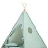 Toys Wigiwama Play Houses And Tents | Wigiwama Minty Green Teepee Set