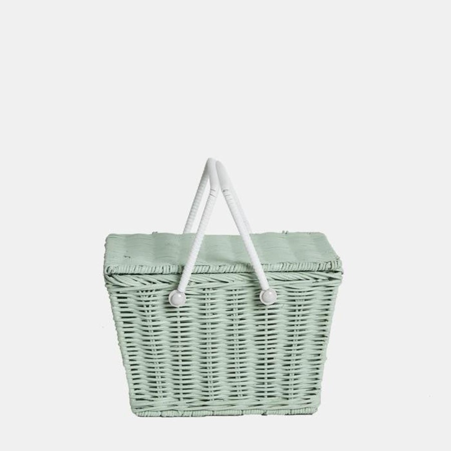 Toys Olli Ella Role Play | Olli Ella Piki Basket Mint