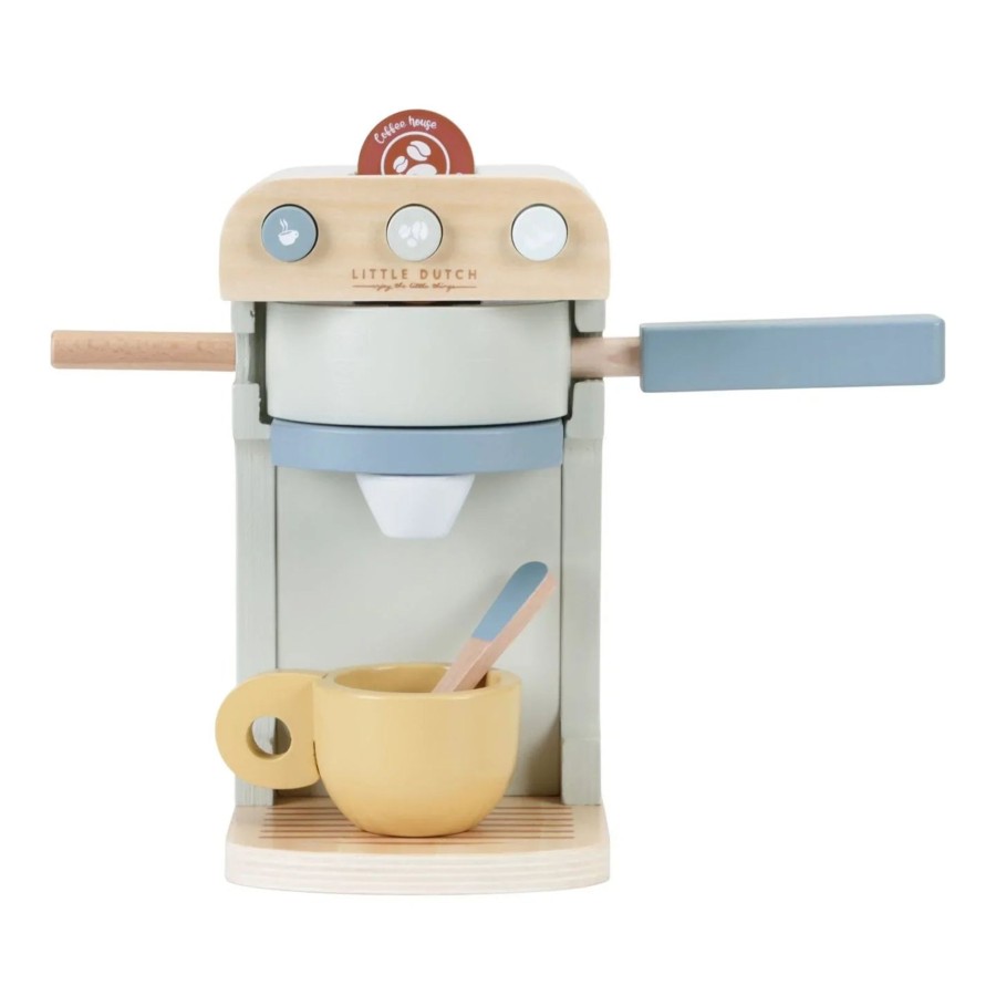 Toys Little Dutch Pots, Pans & Kitchen Equipment | Little Dutch Wooden Coffee Machine